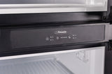 Refrigerador Congelador Conserv 12V/CC de 10 pies cúbicos, acero inoxidable, para RV, BARCO, FUERA DE LA RED, 2 puertas