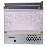 Refrigerador Congelador Conserv 12V/CC de 10 pies cúbicos, acero inoxidable, para RV, BARCO, FUERA DE LA RED, 2 puertas