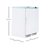 Refrigerador COMERCIAL/FARMACÉUTICO Conserv Compact de 24 pulgadas, 3.9 pies cúbicos, WIFI, 110V