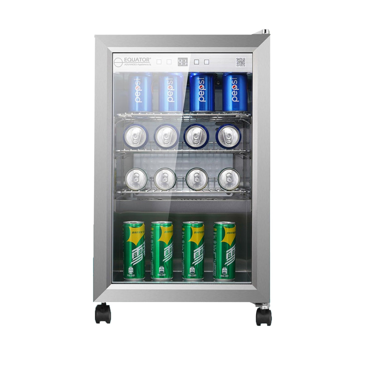 Equator 2.3 cu ft stainless steel outdoor refrigerator IPX4 waterproof – OR 230