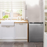Conserv 20in STAINLESS Compact Refrigerator 4.5cF Reversible Door 110V