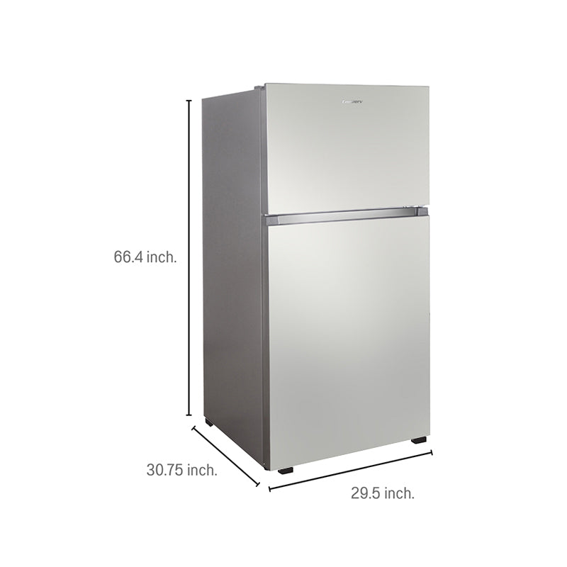 Conserv 30in Refrigerator 18cf Top Freezer INSTALLED ICE MAKER E-Star 110V