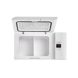 Rolling Fridge-Freezer Portable Casters Retractable Handle 0.7cf 12/110V