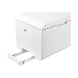 Rolling Fridge-Freezer Portable Casters Retractable Handle 0.7cf 12/110V