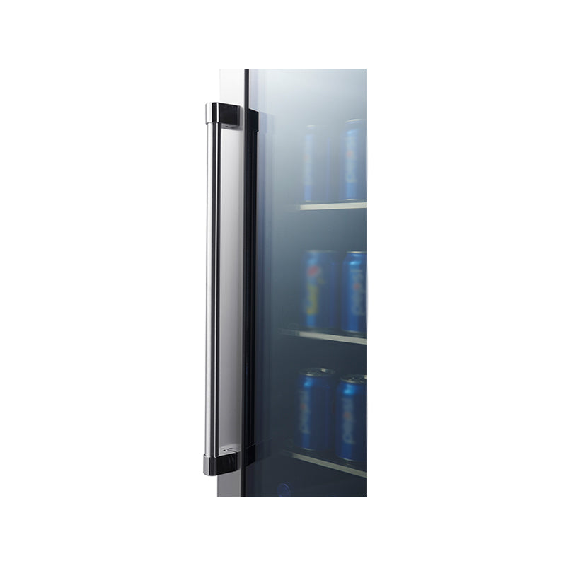 REFRIGERADOR DE BEBIDAS Equator de 24 pulgadas, empotrable/independiente, acero inoxidable, capacidad para 108 latas + 6 botellas, 4.76 pies cúbicos, 110V