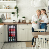 Refrigerador de bebidas Equator SLIM de 18 pulgadas, independiente, 3.2 pies cúbicos, 117 latas, 110V