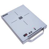 Placa de inducción portátil Equator de 11 pulgadas con un quemador, mango de aluminio LIGHT, 110V