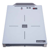 Placa de inducción portátil Equator de 11 pulgadas con un quemador, mango de aluminio LIGHT, 110V