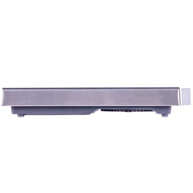 Placa de inducción portátil Equator de 11 pulgadas con un quemador, mango de aluminio LIGHT, 110V
