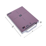Placa de inducción portátil Equator de 11 pulgadas con un quemador, mango de aluminio LIGHT, 110V