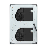 Placa de inducción HORIZONTAL de 2 quemadores de 20 pulgadas Equator, 9 niveles de potencia, empotrable/independiente, 110V