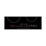 Parrilla de inducción Equator de 24 pulgadas empotrable de 4 quemadores, 9 niveles, POWER BOOST, 220V