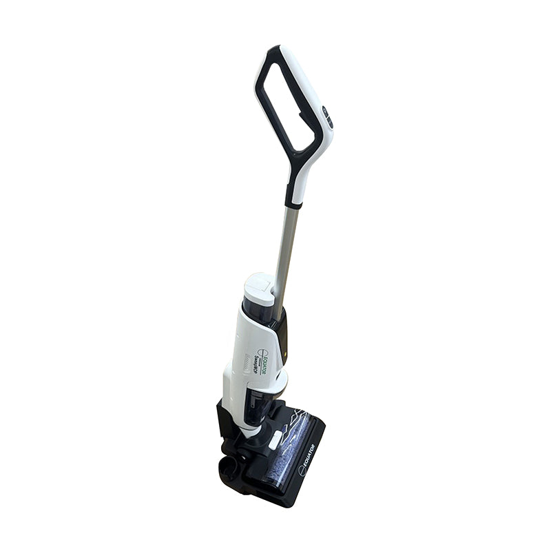Aspiradora, barredora y fregadora 3 en 1 Equator Smart para suelos y alfombras, autolimpiante, con aviso por voz, 8 lbs