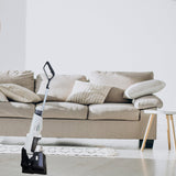 Aspiradora, barredora y fregadora 3 en 1 Equator Smart para suelos y alfombras, autolimpiante, con aviso por voz, 8 lbs