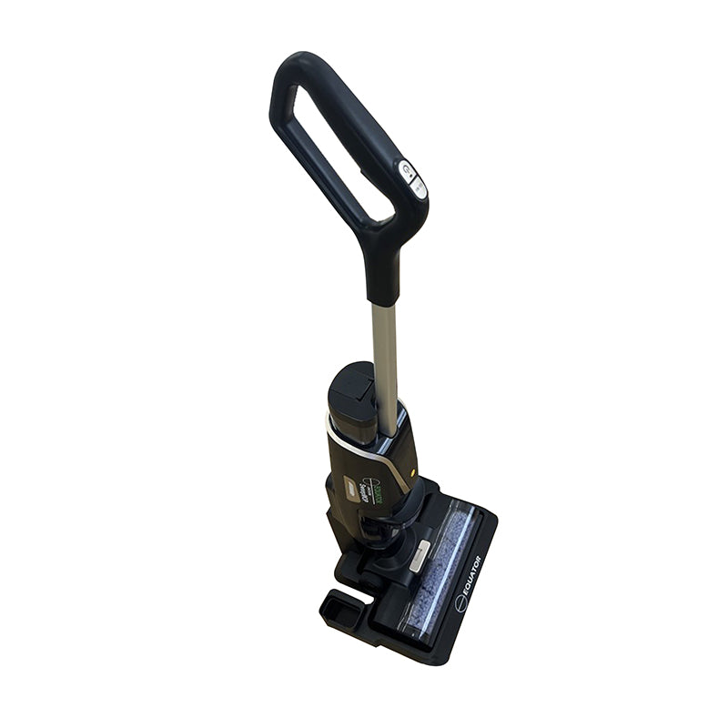 Aspiradora, barredora y fregadora 3 en 1 Equator Smart para suelos y alfombras, autolimpiante, con aviso por voz, 8 lbs