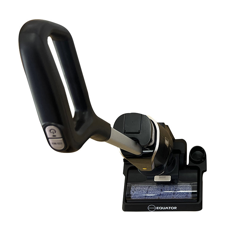 Aspiradora, barredora y fregadora 3 en 1 Equator Smart para suelos y alfombras, autolimpiante, con aviso por voz, 8 lbs