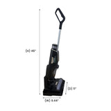 Aspiradora, barredora y fregadora 3 en 1 Equator Smart para suelos y alfombras, autolimpiante, con aviso por voz, 8 lbs