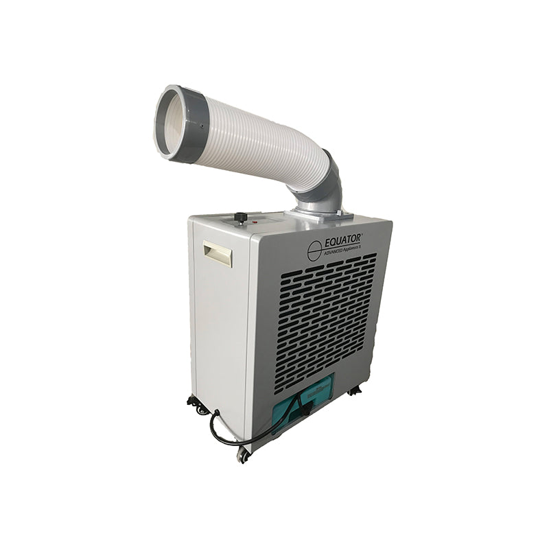 Equator 7000 BTU OUTDOOR AIR-CONDITIONER Portable 110V + Drip Pan Pump Kit