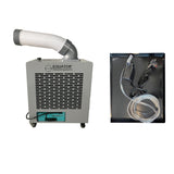 Equator 7000 BTU OUTDOOR AIR-CONDITIONER Portable 110V + Drip Pan Pump Kit