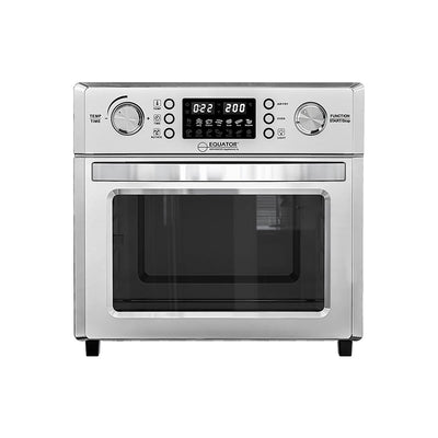 Equator Countertop 5-in-1 Air Fryer+Convection+Pizza+Grill+Dehydrator Stainless
