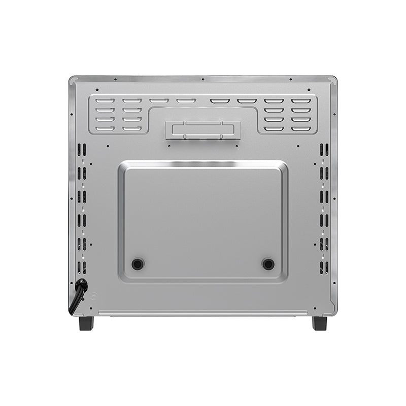Friteuse à air chaud Equator 5-en-1 pour comptoir + convection + pizza + gril + déshydrateur, acier inoxydable