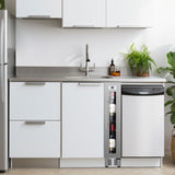 Equator 9 Bottles Wine Refrigerator 1-Zone Freestanding/Builtin 7 Color LED 110V