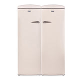 Ensemble réfrigérateur rétro Conserv 24 po 11 pi³ + congélateur vertical 8,3 pi³ 110 V