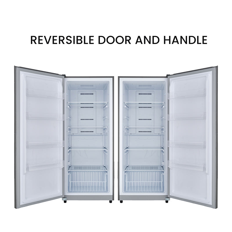Congelador vertical Conserv de 17 pies cúbicos, CONVERTIBLE A REFRIGERADOR, apto para garaje, certificado Energy Star, 28 pulgadas de ancho, 110 V