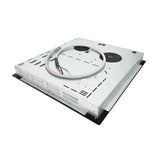 Equator 24 inch Electric Hybrid CERAMIC-INDUCTION 4 Burner Cooktop 9 Power 220V