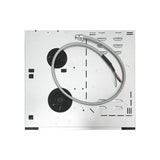 Equator 24 inch Electric Hybrid CERAMIC-INDUCTION 4 Burner Cooktop 9 Power 220V