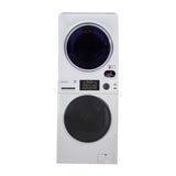 PRO PET Pack Stackable 1.6cf Washer+3.5cf Dryer+PET Groomer+PET Air Purifier/Hum