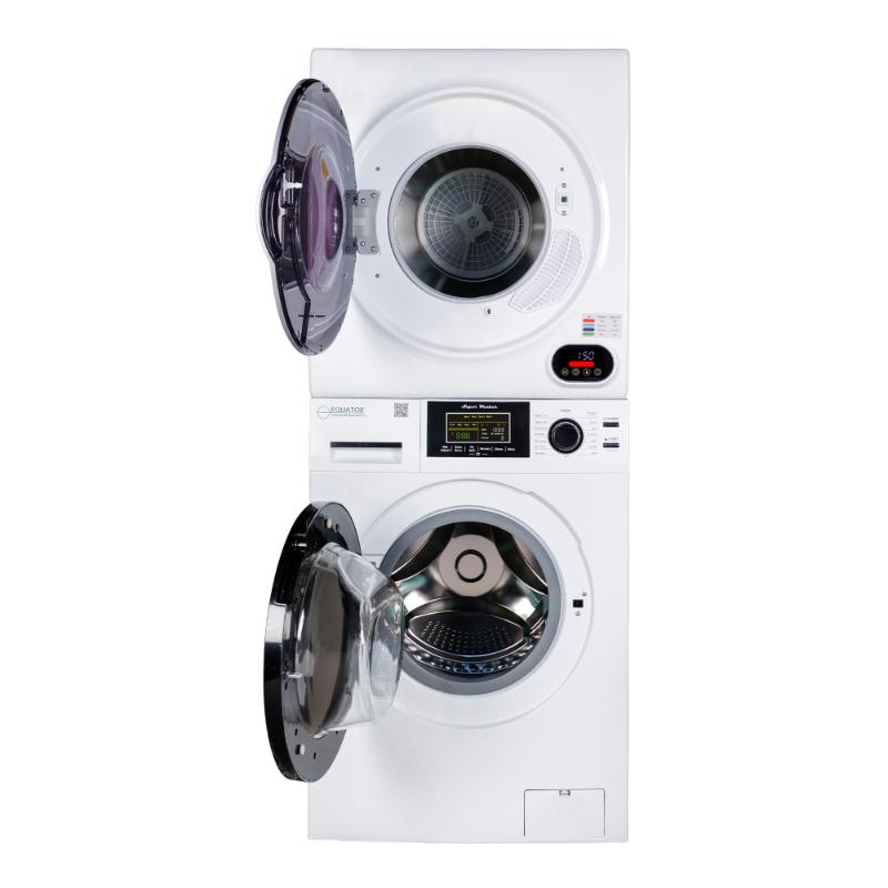PRO PET Pack Stackable 1.6cf Washer+3.5cf Dryer+PET Groomer+PET Air Purifier/Hum