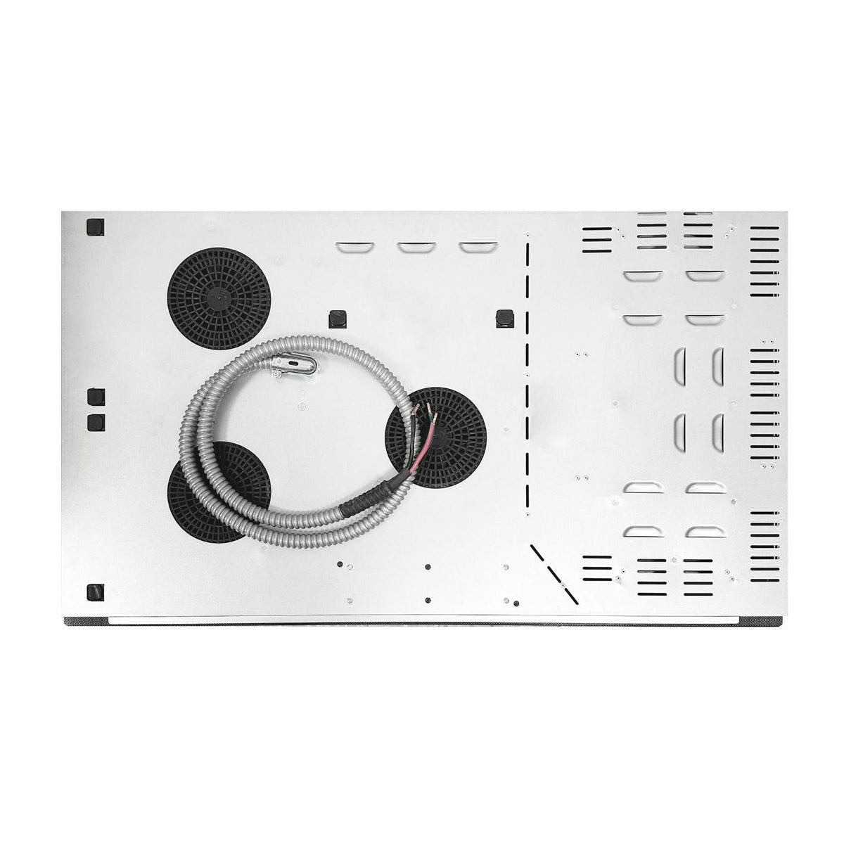 Equator Design 36 inch Electric Hybrid CERAMIC-INDUCTION 5 Burner Cooktop 220V