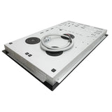 Equator Design 36 inch Electric Hybrid CERAMIC-INDUCTION 5 Burner Cooktop 220V