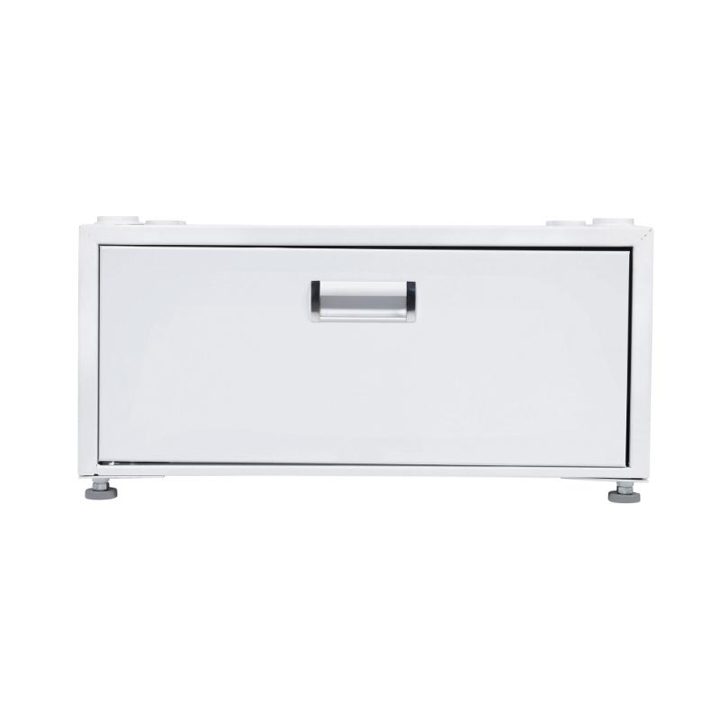 Pedestal para lavandería Equator de 24 pulgadas, 11 pulgadas de alto + cajón de almacenamiento extraíble y patas ajustables