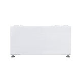 Pedestal para lavandería Equator de 24 pulgadas, 11 pulgadas de alto + cajón de almacenamiento extraíble y patas ajustables