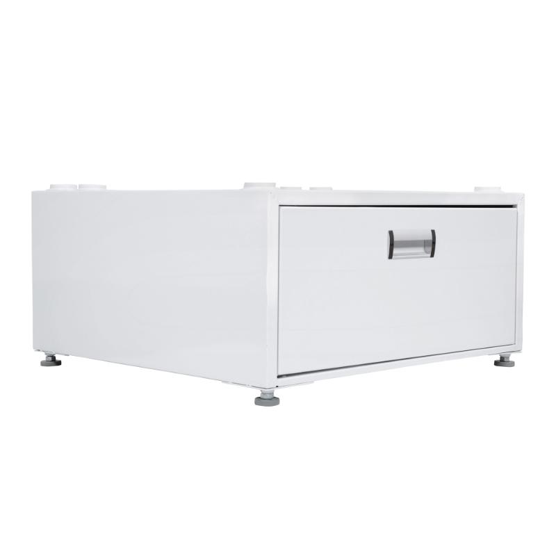 Pedestal para lavandería Equator de 24 pulgadas, 11 pulgadas de alto + cajón de almacenamiento extraíble y patas ajustables
