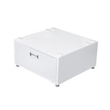 Pedestal para lavandería Equator de 24 pulgadas, 11 pulgadas de alto + cajón de almacenamiento extraíble y patas ajustables