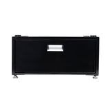 Pedestal para lavandería Equator de 24 pulgadas, 11 pulgadas de alto + cajón de almacenamiento extraíble y patas ajustables