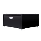 Pedestal para lavandería Equator de 24 pulgadas, 11 pulgadas de alto + cajón de almacenamiento extraíble y patas ajustables