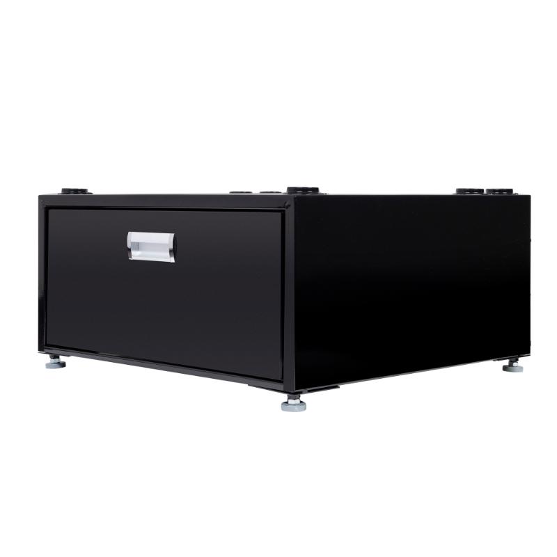 Pedestal para lavandería Equator de 24 pulgadas, 11 pulgadas de alto + cajón de almacenamiento extraíble y patas ajustables