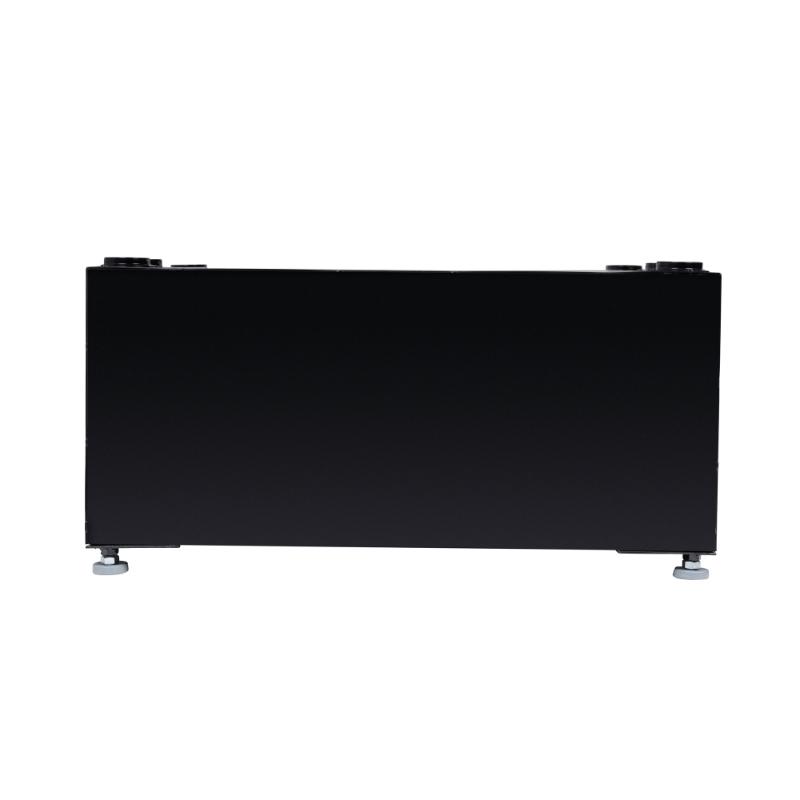 Pedestal para lavandería Equator de 24 pulgadas, 11 pulgadas de alto + cajón de almacenamiento extraíble y patas ajustables