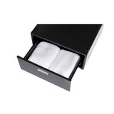 Pedestal para lavandería Equator de 24 pulgadas, 11 pulgadas de alto + cajón de almacenamiento extraíble y patas ajustables