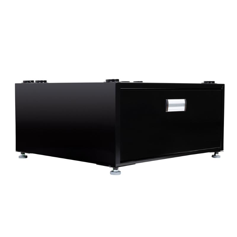 Pedestal para lavandería Equator de 24 pulgadas, 11 pulgadas de alto + cajón de almacenamiento extraíble y patas ajustables