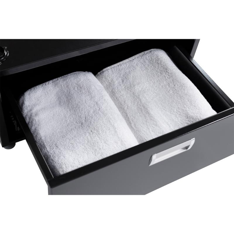 Pedestal para lavandería Equator de 24 pulgadas, 11 pulgadas de alto + cajón de almacenamiento extraíble y patas ajustables