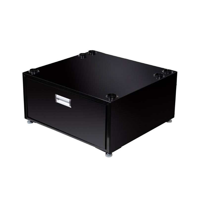 Pedestal para lavandería Equator de 24 pulgadas, 11 pulgadas de alto + cajón de almacenamiento extraíble y patas ajustables