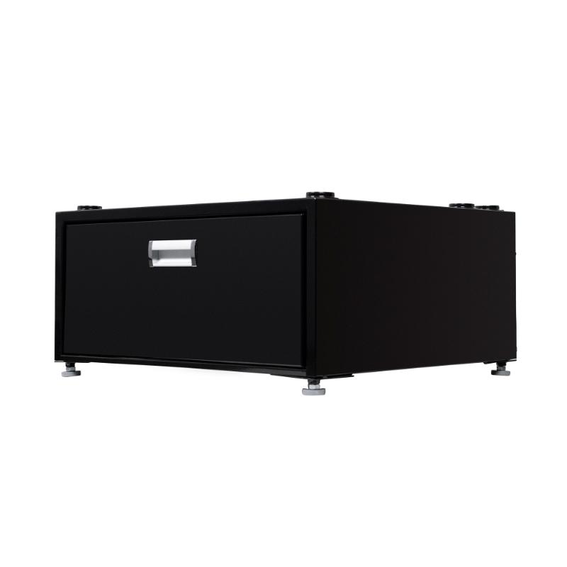 Pedestal para lavandería Equator de 24 pulgadas, 11 pulgadas de alto + cajón de almacenamiento extraíble y patas ajustables