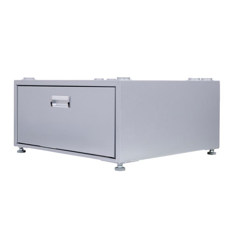 Pedestal para lavandería Equator de 24 pulgadas, 11 pulgadas de alto + cajón de almacenamiento extraíble y patas ajustables