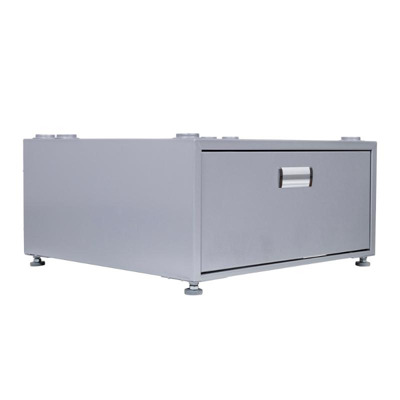 Pedestal para lavandería Equator de 24 pulgadas, 11 pulgadas de alto + cajón de almacenamiento extraíble y patas ajustables