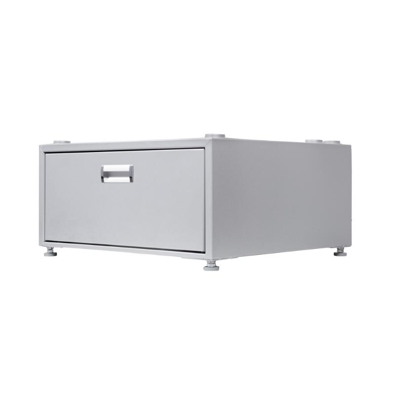 Pedestal para lavandería Equator de 24 pulgadas, 11 pulgadas de alto + cajón de almacenamiento extraíble y patas ajustables